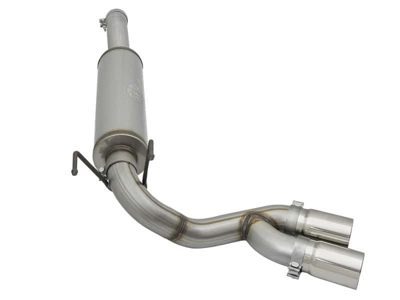 aFe — aFe POWER Rebel Series 3.5in 409 SS Cat Back Exhaust w/Pol Tips 14-17 RAM 2500/3500 V8-6.4L Hemi
Rebel Series Exhaust - view 2