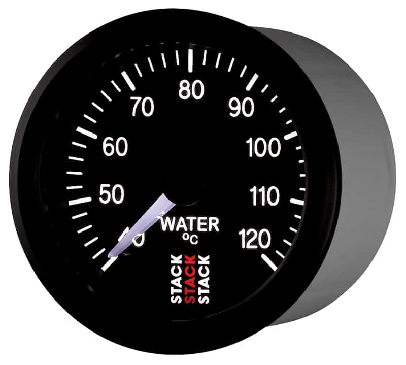 AutoMeter — Autometer Stack 52mm 40-120 Deg C 1/8in NPTF Male Pro Stepper Motor Water Temp Gauge - Black
Ga WT ProStpr B 120C - view 3