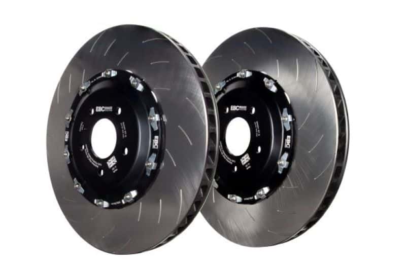 EBC — EBC Racing 2012+ Nissan GT-R (R35) 2 Piece SG Racing Front Rotors
Disc Brake Rotor Set
SG2F002
 - view 1