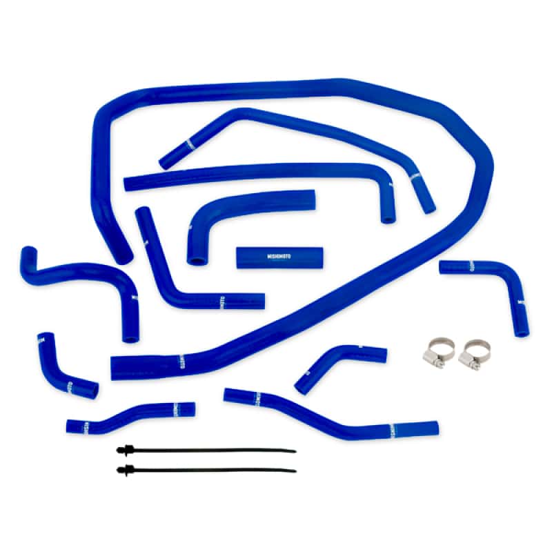 Mishimoto — Mishimoto 2015 Subaru WRX Blue Silicone Radiator Coolant Ancillary Hoses Kit
Coolant Hose Kit - view 2