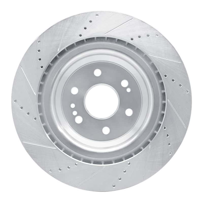 R1 Concepts — R1 14-20 Cadillac Escalade Front Right Drilled & Slotted Silver Brake Rotor
R1 Brake Rotor Drill - view 5