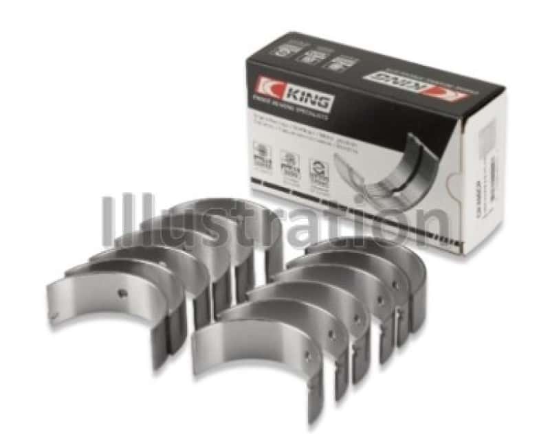 King Engine Bearings — King Engine Bearings Chrysler 2.7L (OD+.002) (Size 1.0) Connecting Rod Bearing Set
Engine Bearing - view 1