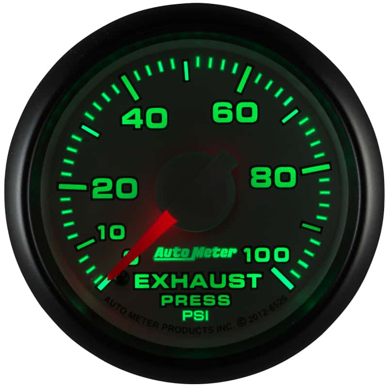 AutoMeter — Autometer Factory Match 52.4mm Mechanical 0-100 PSI Exhaust (Drive) Pressure Gauge
2-1/16" EXHAUST PRES - view 10