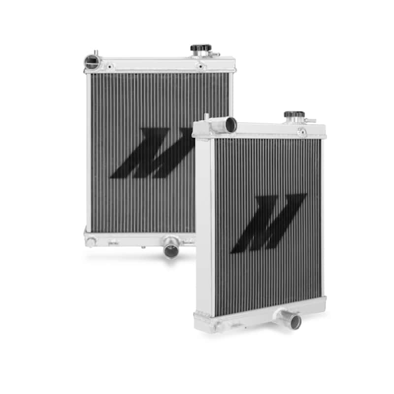 Mishimoto — Mishimoto 03-07 Mitsubishi Lancer Evo 7/8/9 Half-Size Performance Aluminum Radiator - view 2