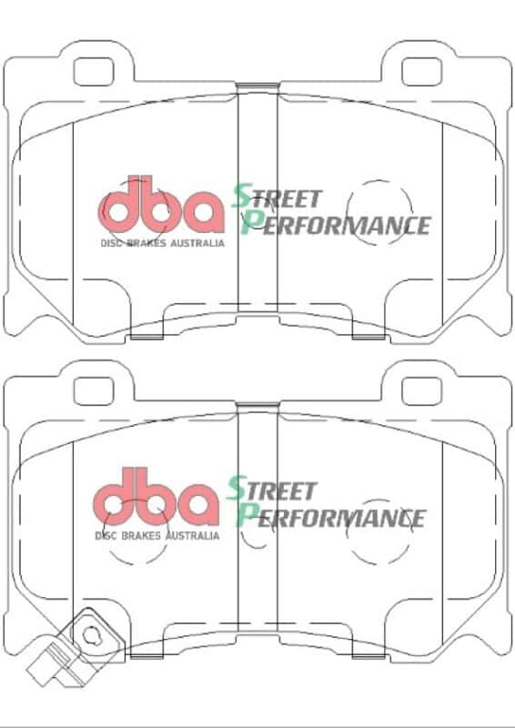 DBA — DBA 09-13 Infiniti FX50 (S51 Model) Front SP Performance Brake Pads
Brake Pad - view 1