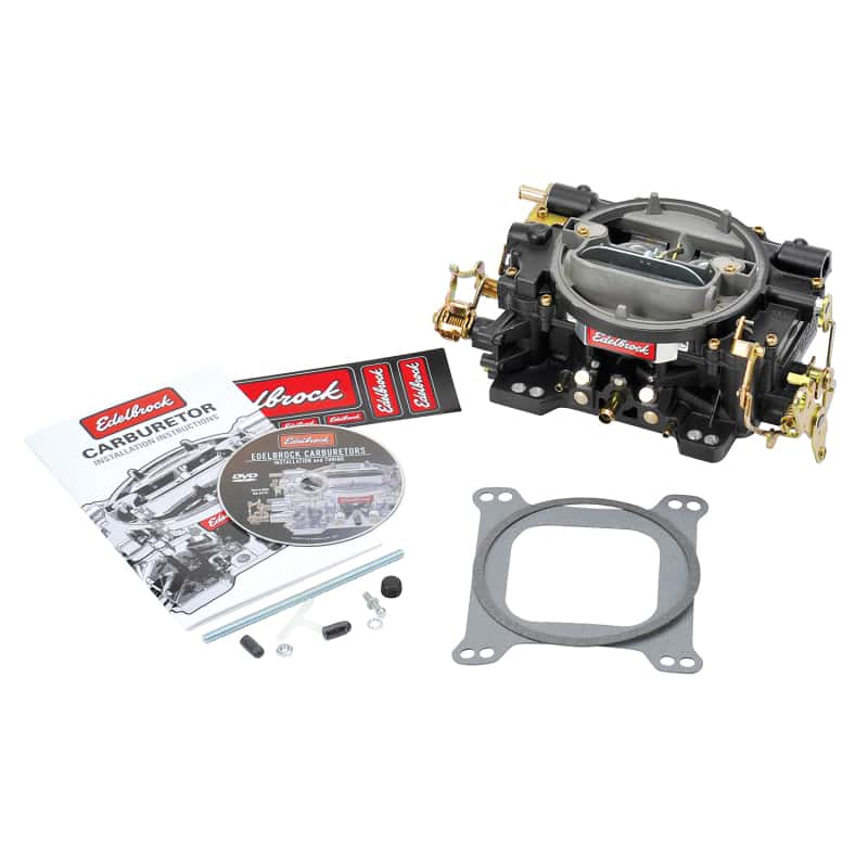 Edelbrock — Edelbrock Carburetor Performer Series 4-Barrel 600 CFM Manual Choke Black Finish - view 3