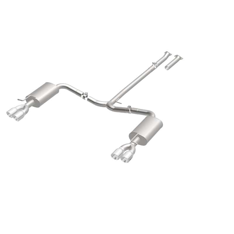 Magnaflow — MagnaFlow Cat-Back 11-15 Kia Optima 2.0L/2.4L Sport SS 2.25in Quad Split Rear 4.5in Tips
Cat-Back - view 24