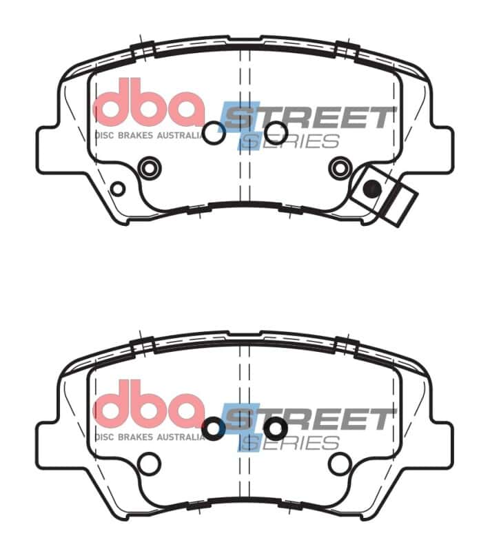 DBA — DBA 11-16 Hyundai Elantra Coupe Street Series Front Brake Pads
Brake Pad - view 1