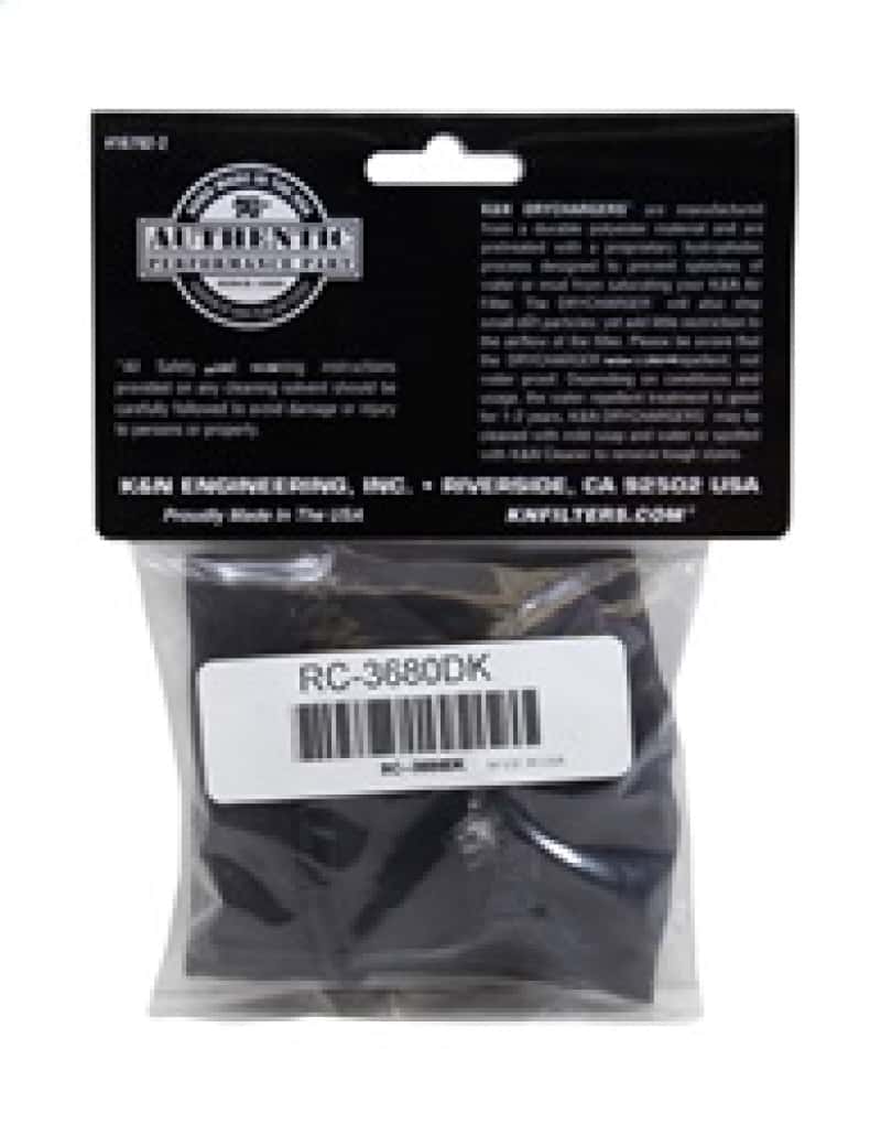 K&N Engineering — K&N Drycharger Black Air Filter Wrap - view 6