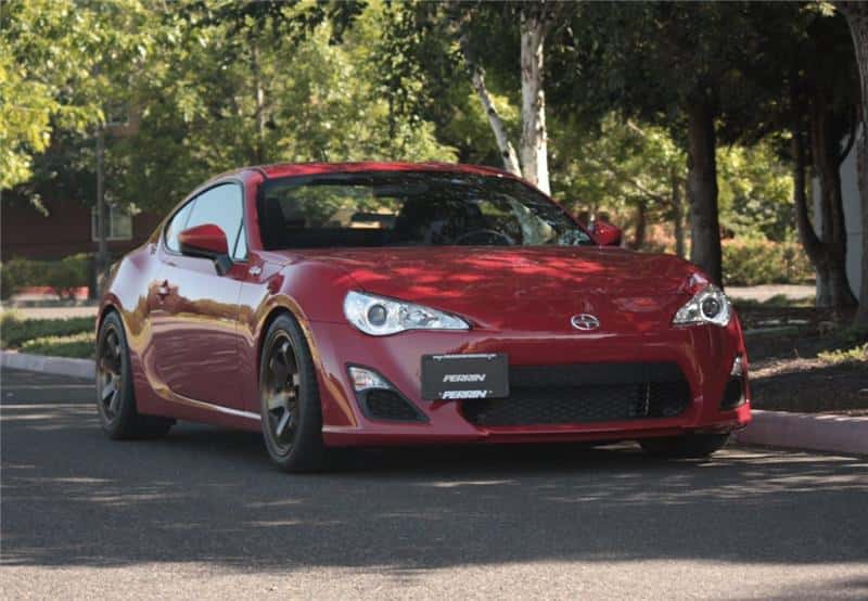 Perrin Performance — PERRIN 18-21 Subaru WRX/STI & 13-20 BRZ / 17-20 Toyota 86 & 13-16 FR-S License Plate Relocation Kit - view 8