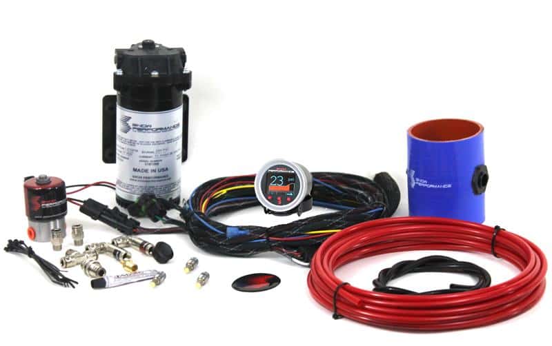 Snow Performance — Snow Performance 07-17 Cummins 6.7L Stg 2 Boost Cooler Water Injection Kit (SS Braid Line & 4AN)
Water/Meth Inject Kt - view 4