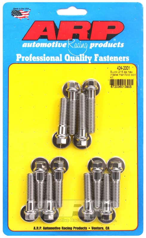 ARP — ARP Buick 215 SS hex intake manifold bolt kit - view 1