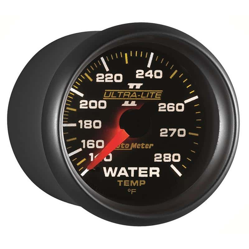 AutoMeter — Autometer Ultra-Lite II 52mm 140-280 Deg F Mechanical Water Temp Gauge
2-1/16" WATER TEMP, - view 7