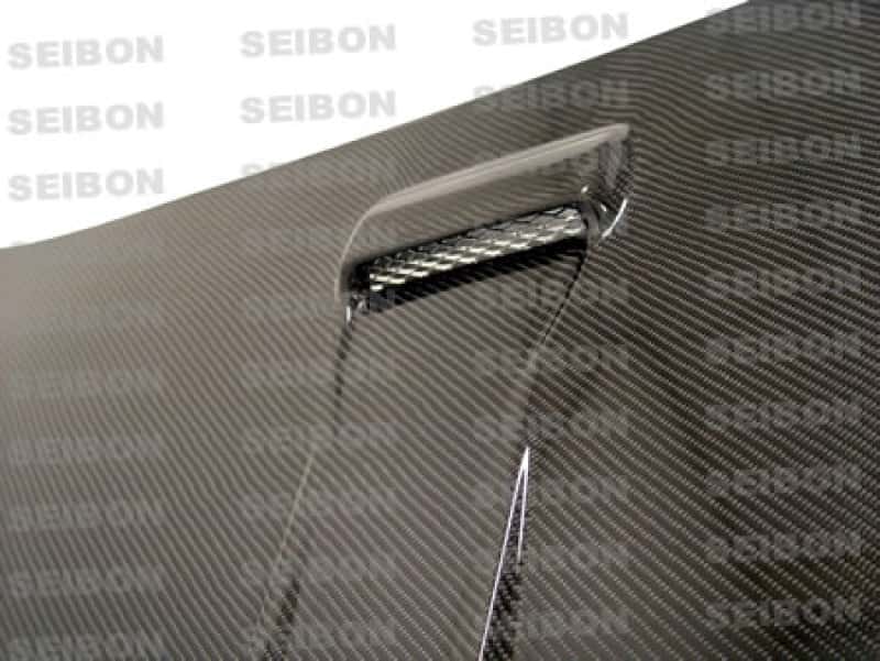 Seibon — Seibon 02-06 Acura RSX MG Carbon Fiber Hood - view 3