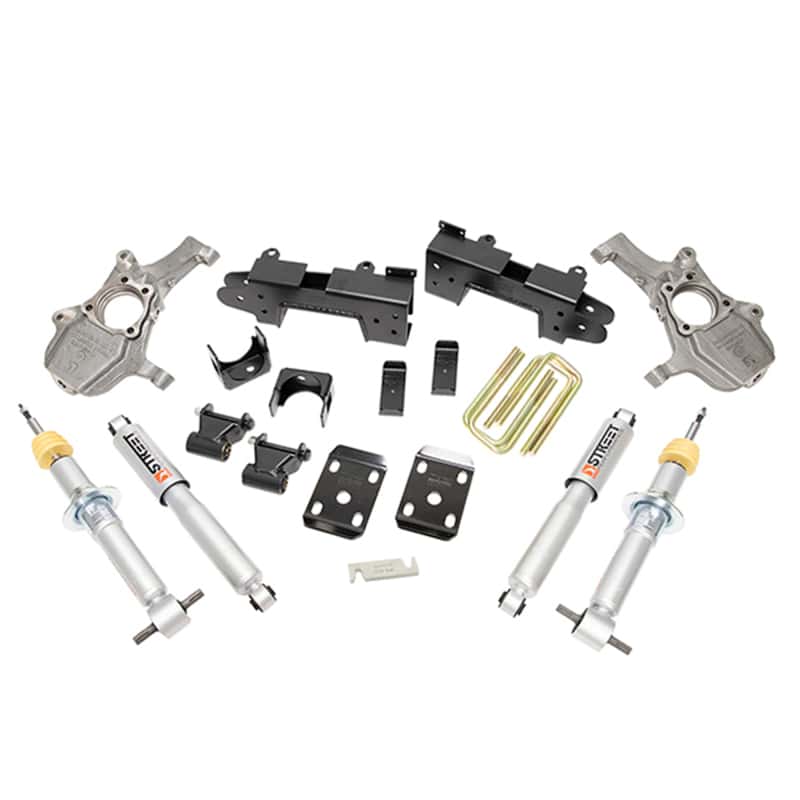 Belltech — Belltech LOWERING Kit 2019 Chevy Silverado 1500/GMC Sierra 1500 4x4 4in Front/6in Rear
LOWERING KIT - view 3