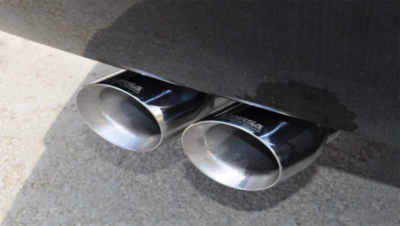 CORSA Performance — Corsa 2015-2020 GMC Yukon XL 1500 5.3L V8 3in Cat-Back Single Side Exit Twin 4in Polished Tips
Exhaust - view 4