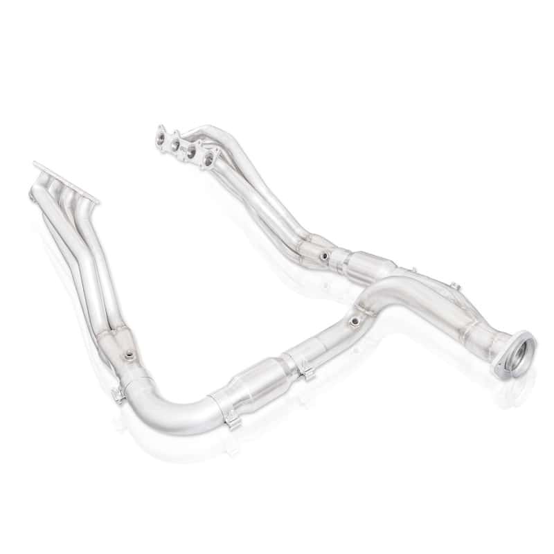 Stainless Works — Stainless Works 15-19 Ford F-150 5.0L Catted Factory Connect Headers 1-7/8in Primaries 3in Collector
Exhaust System - view 5