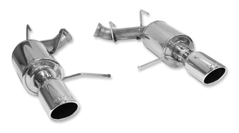 Roush — Roush 2011-2014 Ford Mustang V8 Enhanced Sound Dual Axle-Back w/ Round Tips
Mustang Exhaust Kit - view 1