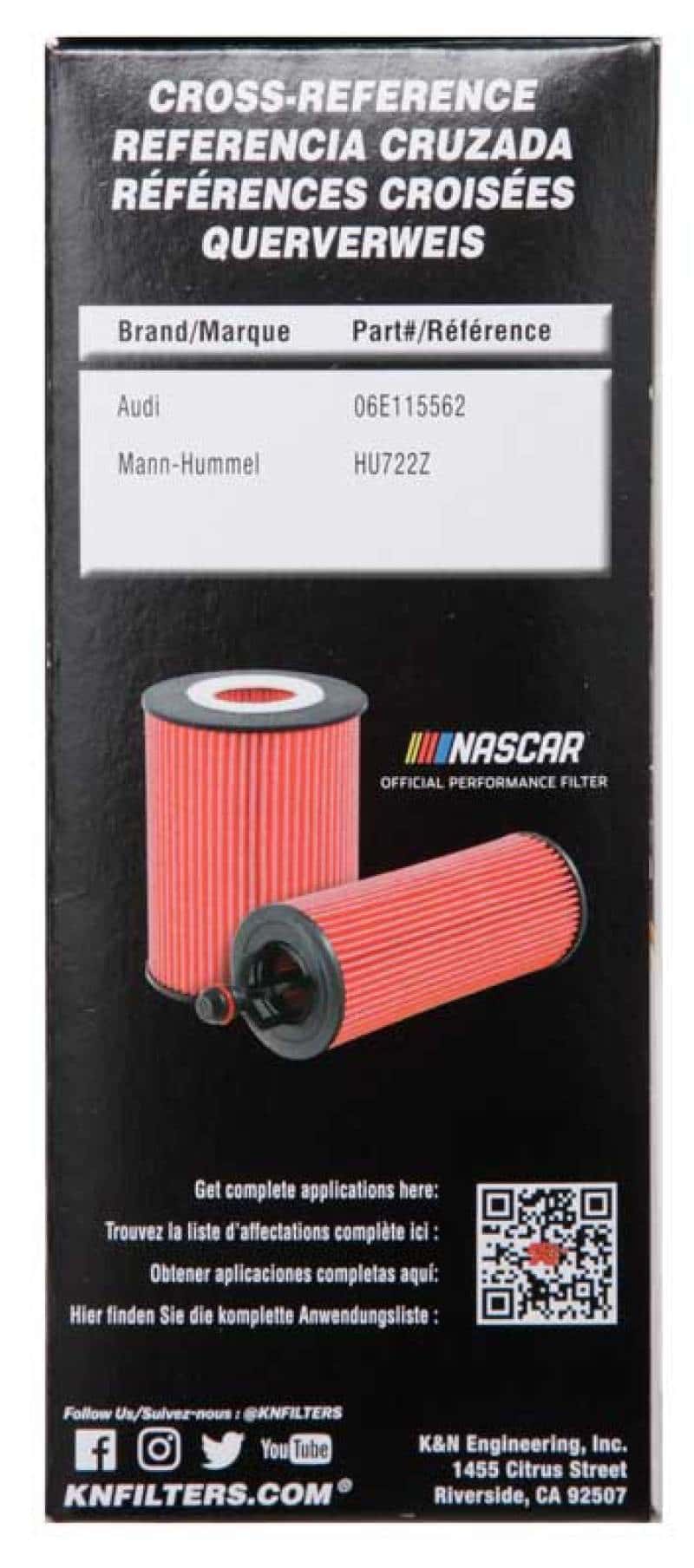 K&N Engineering — K&N Oil Filter OIL FILTER AUTOMOTIVE - view 9