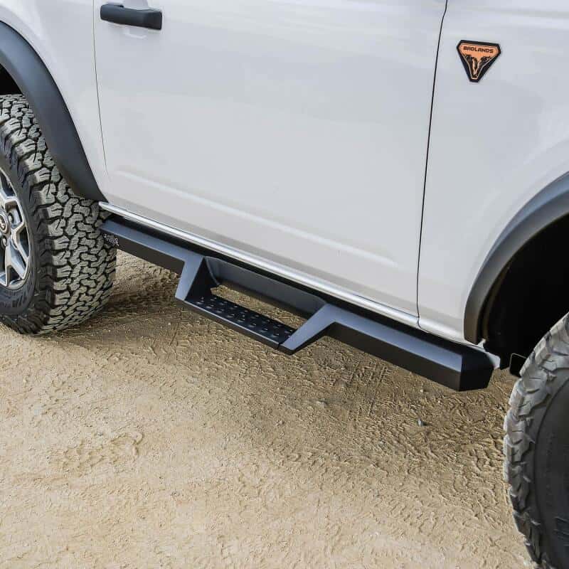Westin — Westin/HDX 2021+ Ford Bronco (2-Door) Drop Nerf Step Bars - Textured Black
Nerf/Step Bar - view 7