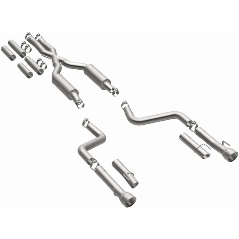 Magnaflow — MagnaFlow 2017+ Dodge Charger 409 SS Polished 3in Quad Tips Cat-Back Exhaust
Cat-Back - view 1