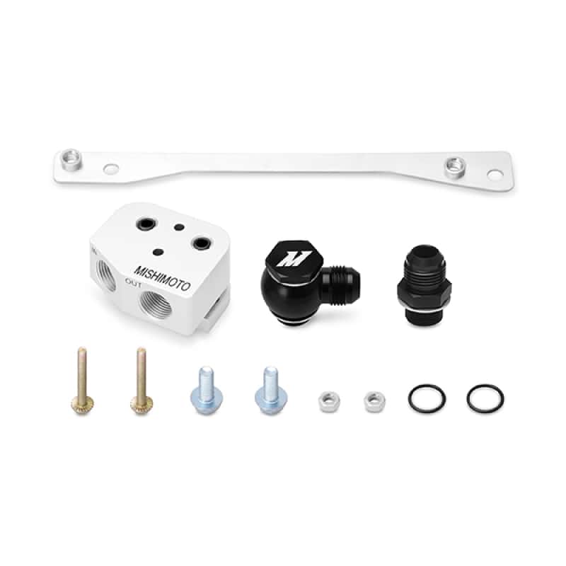 Mishimoto — Mishimoto 04-06 Pontiac GTO LS1/LS2 Front-Sump Oil Cooler Adapter
Oil Cooler Adapter - view 3