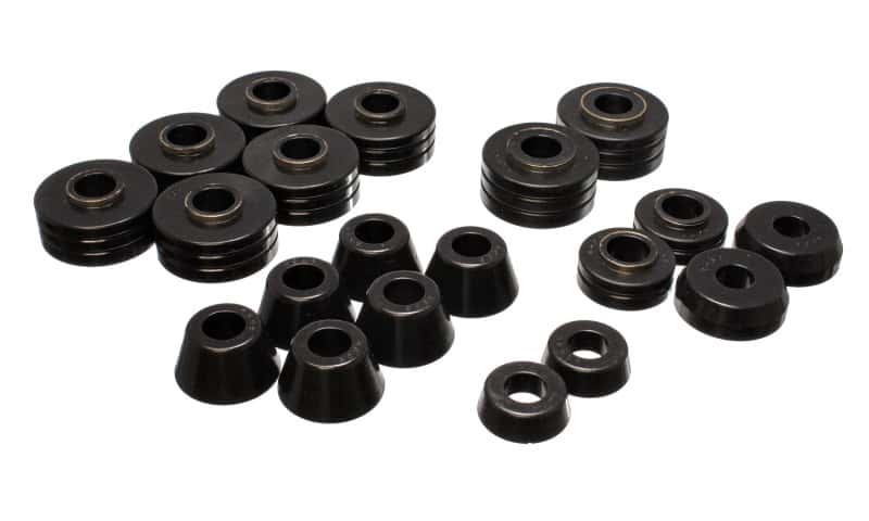 Energy Suspension — Energy Suspension Ford Bronco Body Mount Set - Black
BodyMntBshKt - view 1