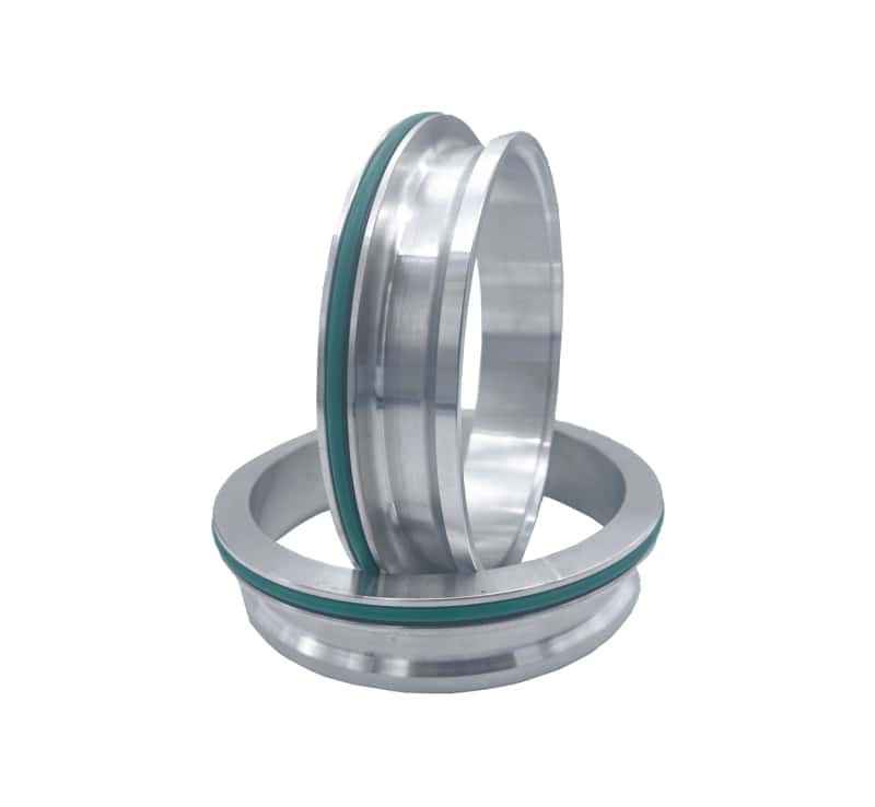 Granatelli Motor Sports — Granatelli 3.0in Stainless Steel Dual Seal Clamp Weld-On Ferrule Set
Exhaust Clamp - view 3