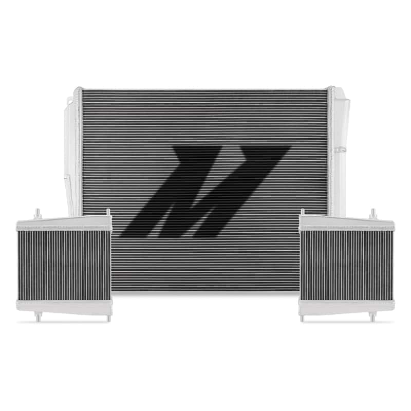 Mishimoto — Mishimoto 2020+ Toyota Supra GR 3.0L Performance Aluminum Radiator Kit (w/Auxiliary Radiators)
Mishimoto 20+ Toyota Supra Aluminum Radiator Kit
Aluminum Radiator - view 1
