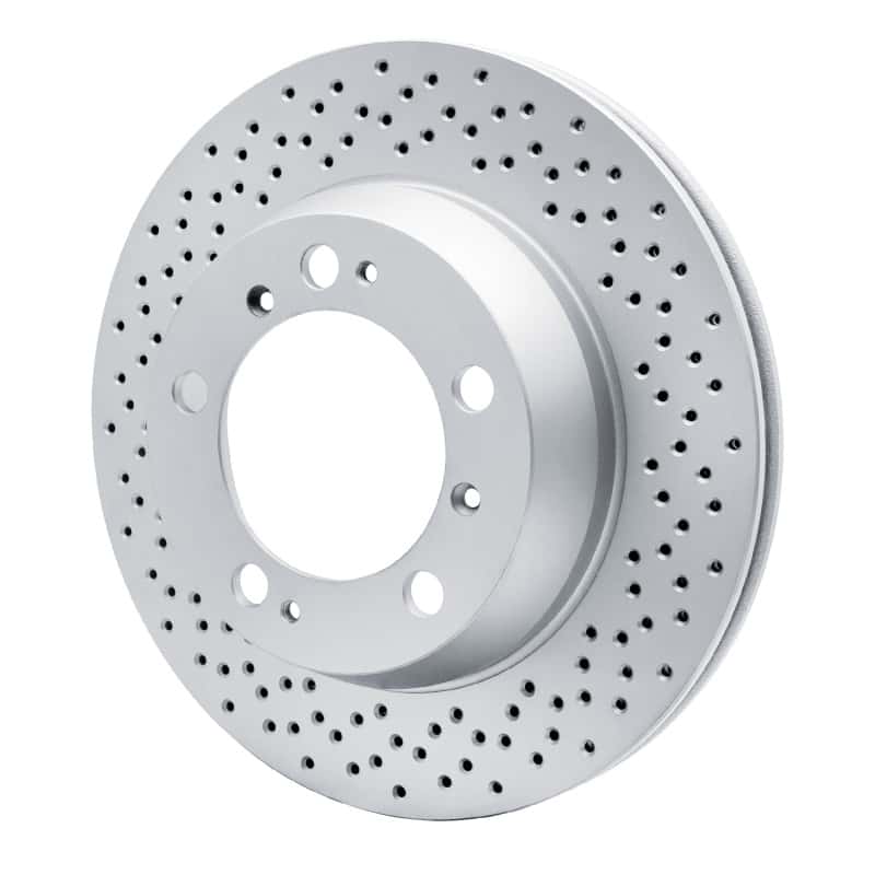 DFC — DFC 00-08 Porsche Boxster Rear Drilled Hi-Carbon Alloy Geomet Coated Rotor
DFC Brake Rotor - view 2
