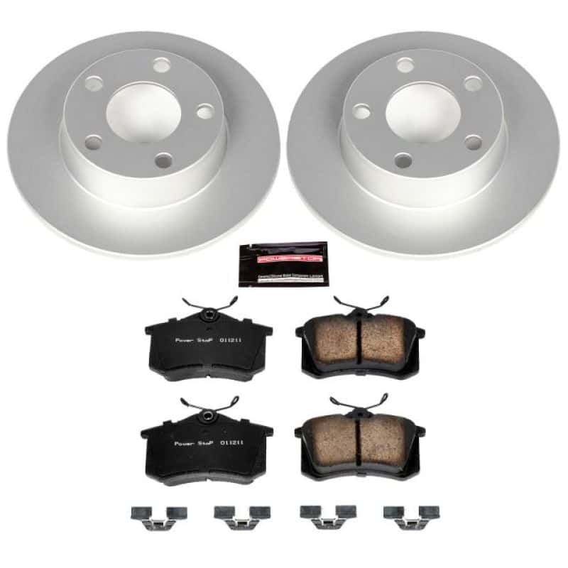 PowerStop — Power Stop 99-04 Audi A6 Quattro Rear Z23 Evolution Sport Coated Brake Kit - view 1