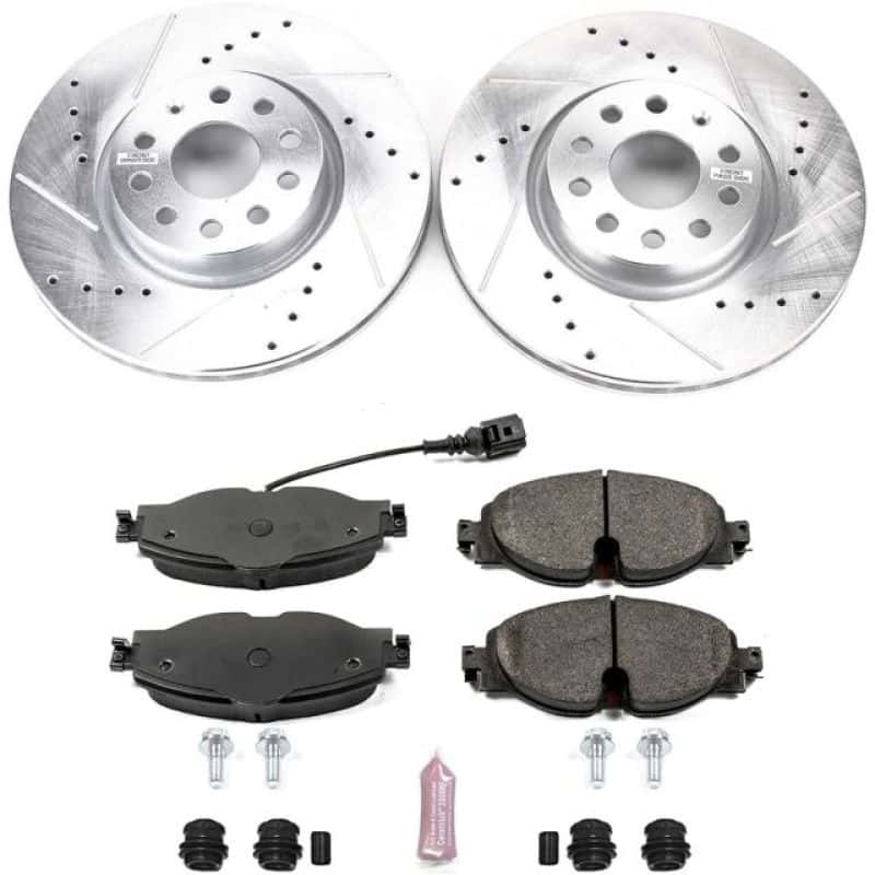 PowerStop — Power Stop 15-18 Audi A3 Front Z23 Evolution Sport Brake Kit - view 1