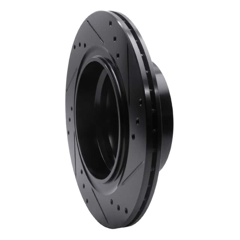 R1 Concepts — R1 03-08 BMW Z4 Rear Left Drilled & Slotted Black Brake Rotor
R1 Brake Rotor Drill - view 4
