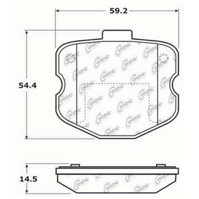 Stoptech — StopTech Street Touring 06-09 Chevrolet Corvette Z06 Front Brake Pads
Brake Pads - view 5