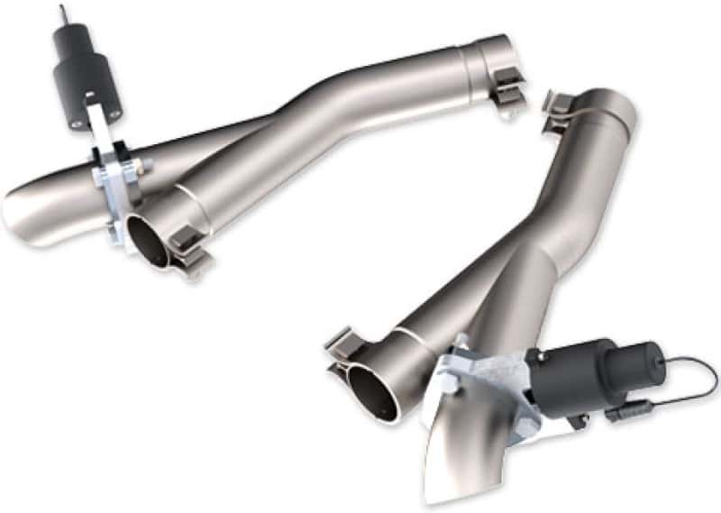 QTP — 2011-2024 Dodge Durango 5.7L QTP Aggressor Cutout Pipes - view 3