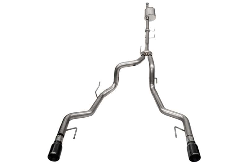 CORSA Performance — Corsa 2021-2025 Ford F-150 SuperCrew/5.5ft Bed 3.5L V6 Sport Cat-Back Dual Rear Exit-Black PVD
Exhaust - view 1