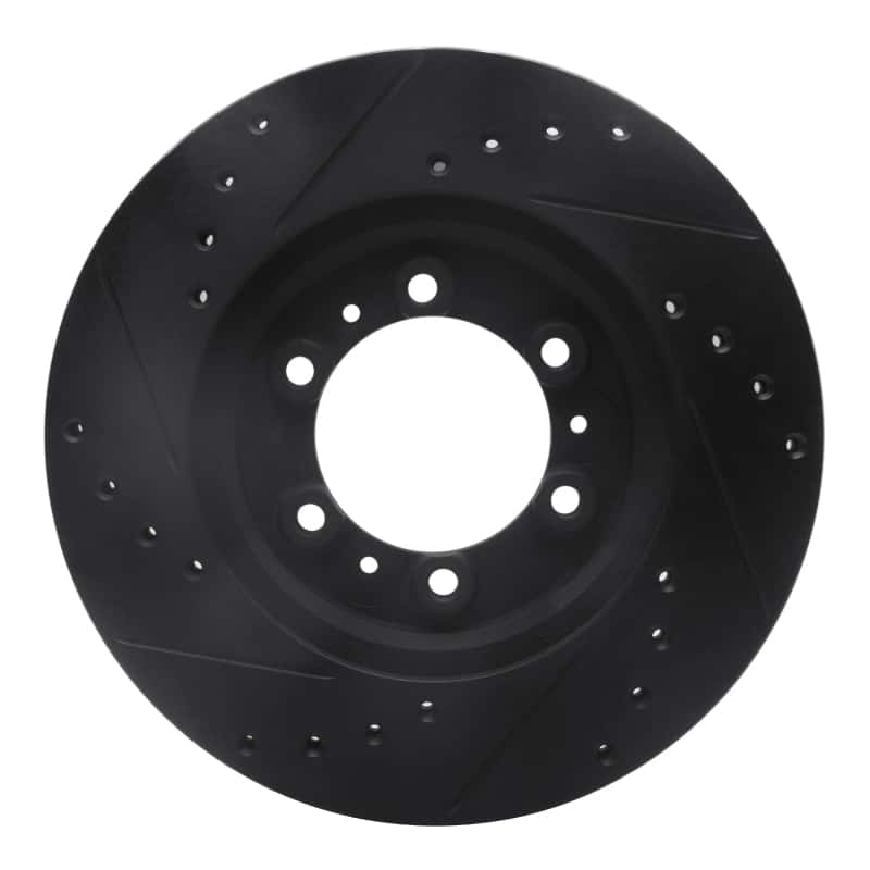R1 Concepts — R1 92-02 Acura SLX Front Right Drilled & Slotted Black Brake Rotor
R1 Brake Rotor Drill - view 5