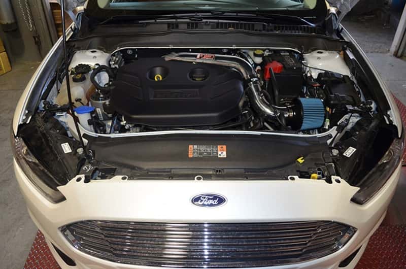 Injen — Injen 13 Ford Fusion 2.0L Eco Boost 4Cyl Short Ram Intake w/MR Tech & Heat Shield Black
Short Ram Intake
Air Intake Kit - view 3