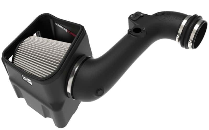 aFe — aFe 11-16 GM Silverado / Sierra 2500/3500HD (6.6L V8) MagnumFORCE Intake Stage-2 Pro DRY S
Magnum FORCE Intake - view 2