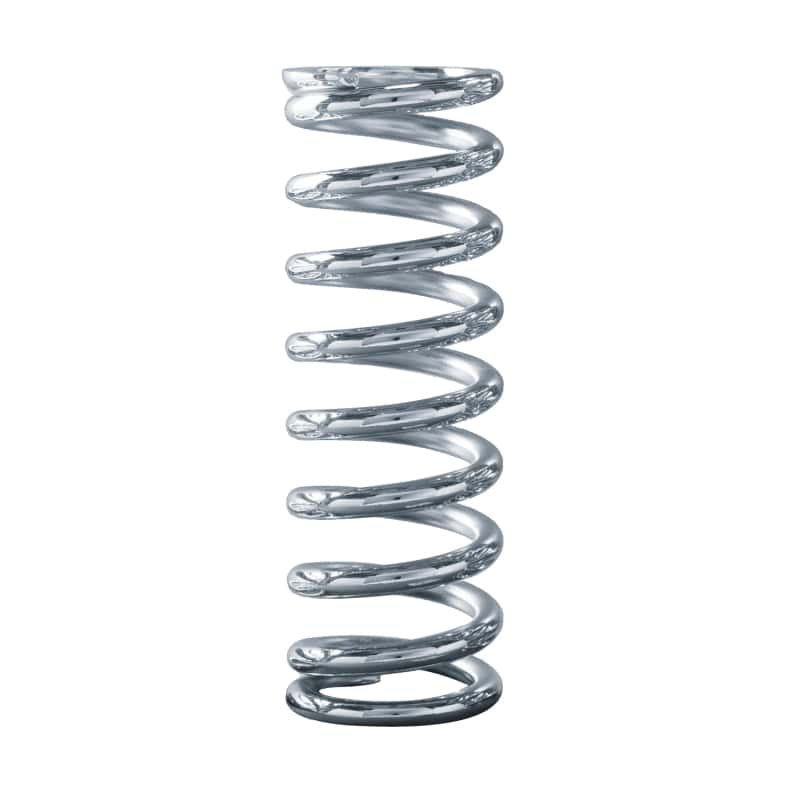 QA1 — QA1 2-1/2in ID Spring - 10in Length x 275lbs/in - Chrome Plated
Chrome Coil Spring - view 1