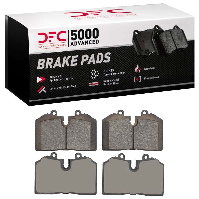DFC — DFC 78-04 Ferrari 575 M Maranello Front/Rear 5000 Advanced Low Metallic Brake Pads
DFC Brake Pad Set - view 1