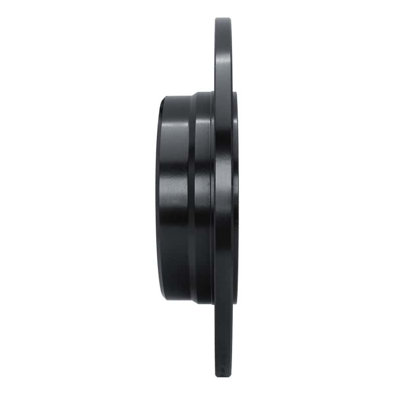 R1 Concepts — R1 91-99 Mercedes-Benz 300SE Rear Left Drilled & Slotted Black Brake Rotor
R1 Brake Rotor Drill - view 3