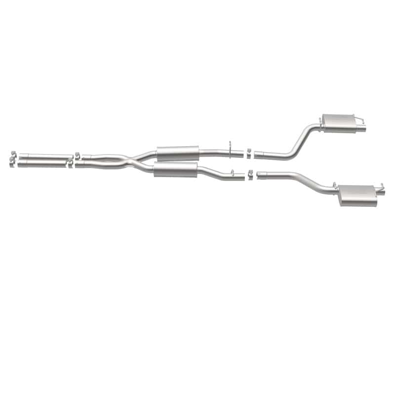Magnaflow — MagnaFlow Cat-Back SS 2.5in Dual Split Rear Exit (OEM Tips) 15-16 Dodge/Chrysler Charger/300 5.7L V8
Cat-Back - view 17