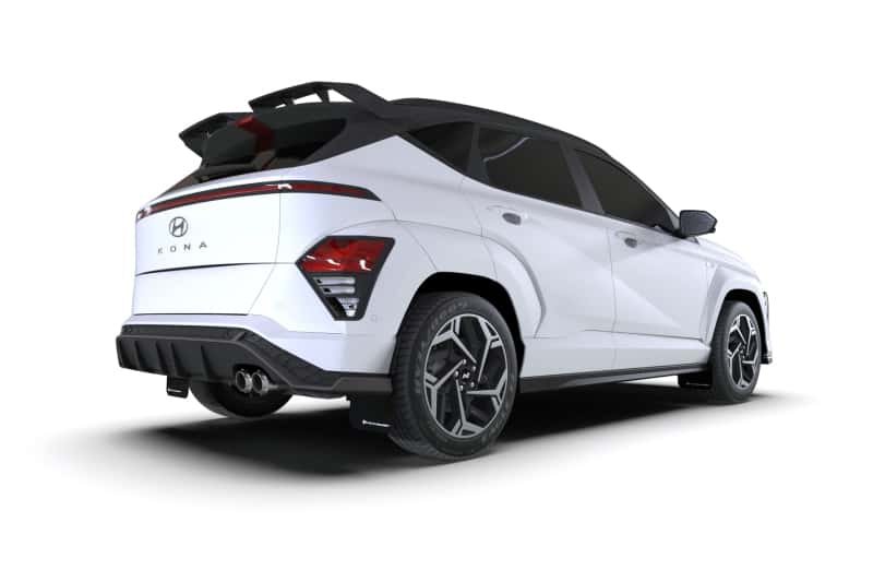 Rally Armor — Rally Armor 24-25 Hyundai Kona N Line Black UR Mud Flap - White Logo
Mud Flap - view 2