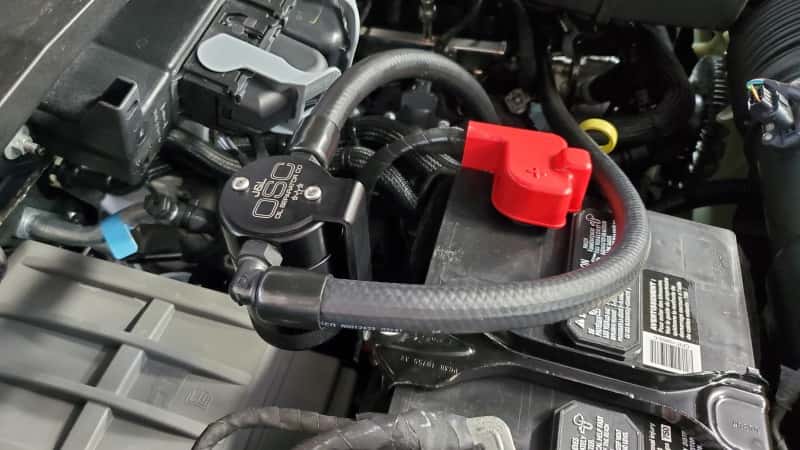 J&L — J&L 23-26 Ford F-250/F-350 6.8L;7.3L Oil Separator 3.0 Passenger Side - Black Anodized
Oil Separator - view 2