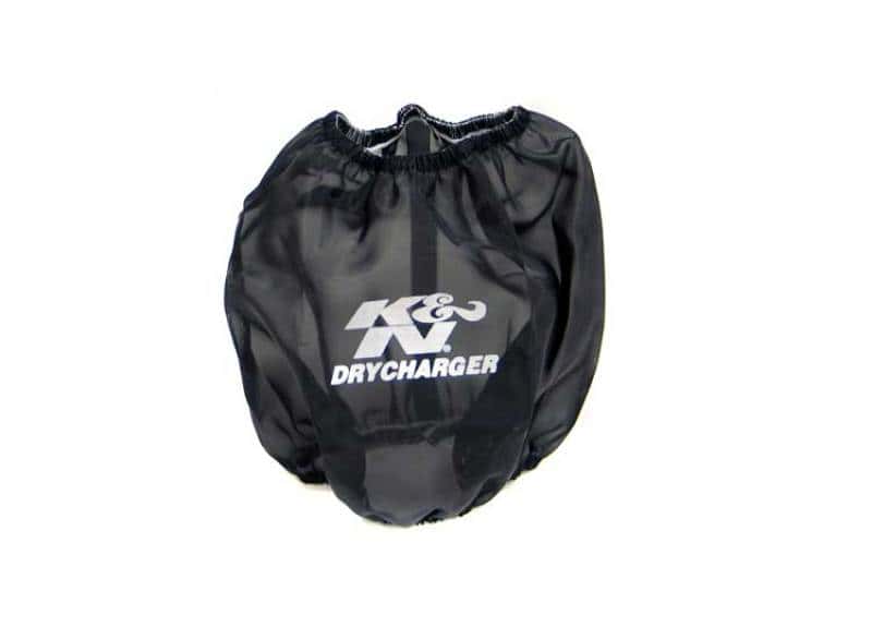 K&N Engineering — K&N Black Drycharger Round Tapered Air Filter Wrap - view 1