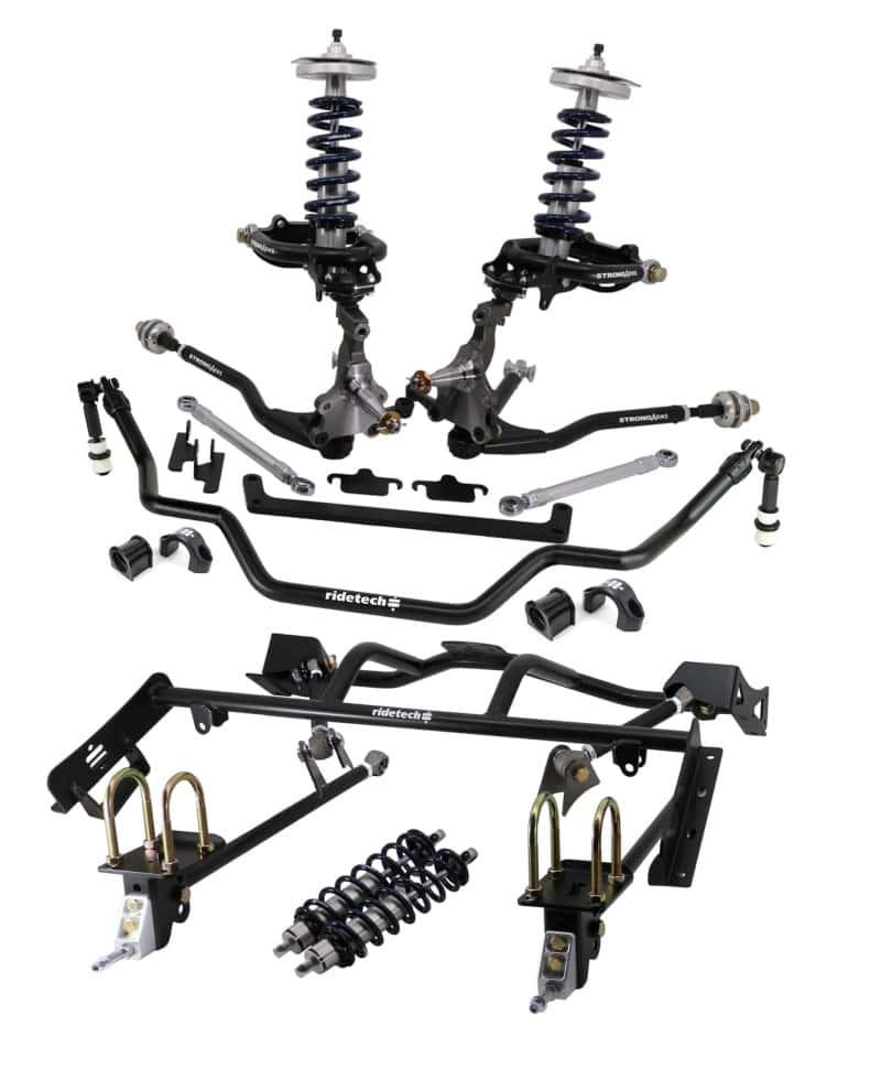 Ridetech — Ridetech 64-66 Ford Mustang Complete Coil-Over Suspension System w/ Pin Spindle
HQ CO Kit 64-66 Must - view 1