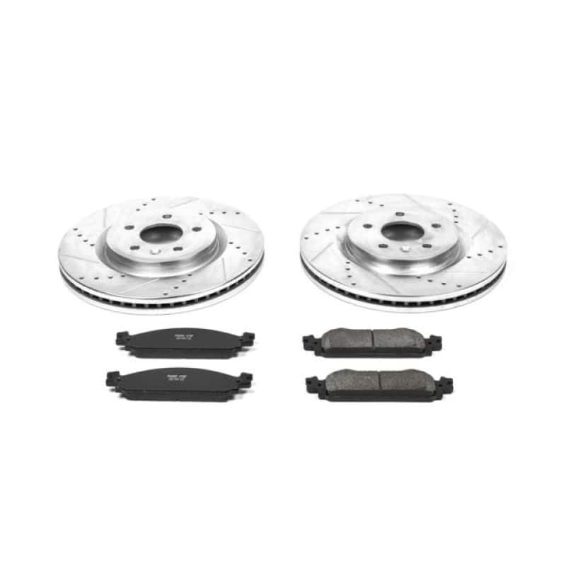 PowerStop — Power Stop 09-11 Ford Flex Front Z23 Evolution Sport Brake Kit - view 1