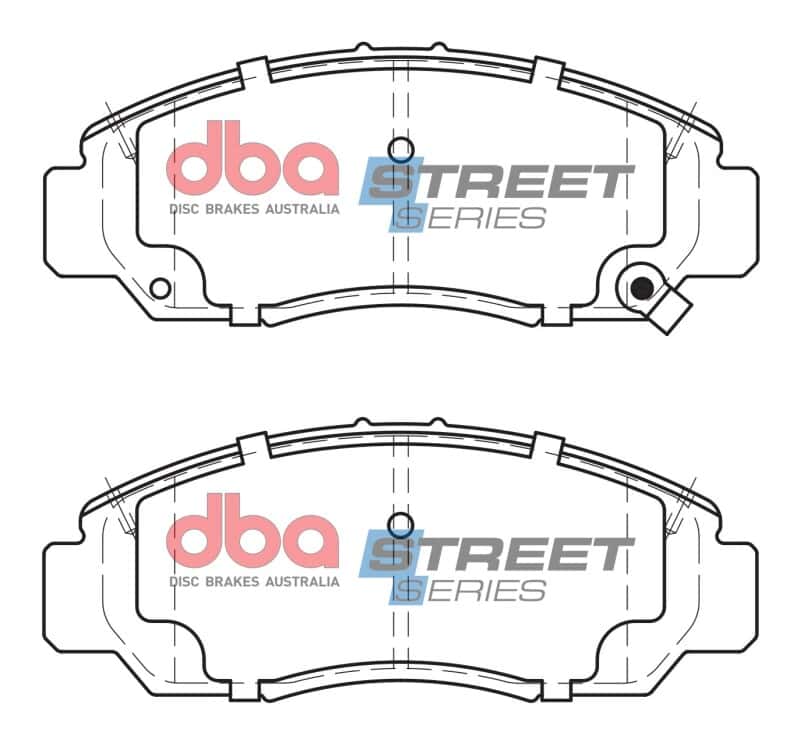 DBA — DBA 06-11 Acura CSX Front Street Series Brake Pads
Brake Pad - view 2