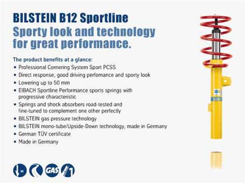 Bilstein — Bilstein B12 2004 Audi A4 Avant Front and Rear Suspension Kit
Complete Kit - view 2